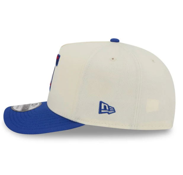 Philadelphia 76ERS HWC Chrome White 9FIFTY A-Frame Snapback
