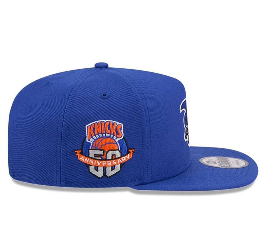 New York Knicks Royal HWC AFrame 50Th Anniversary Snap Back