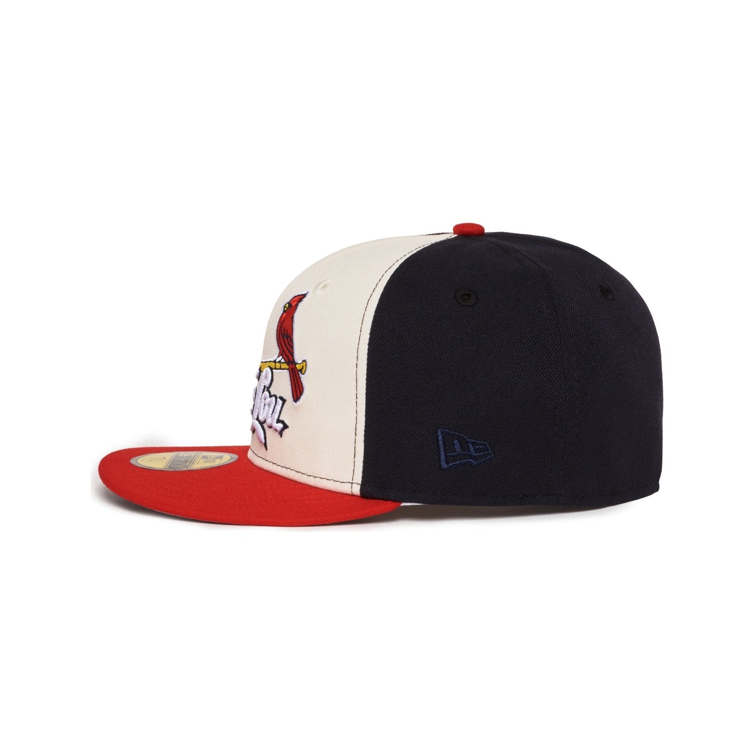 St. Louis Cardinals Tri-color Creme Red Navy 2009 ASG