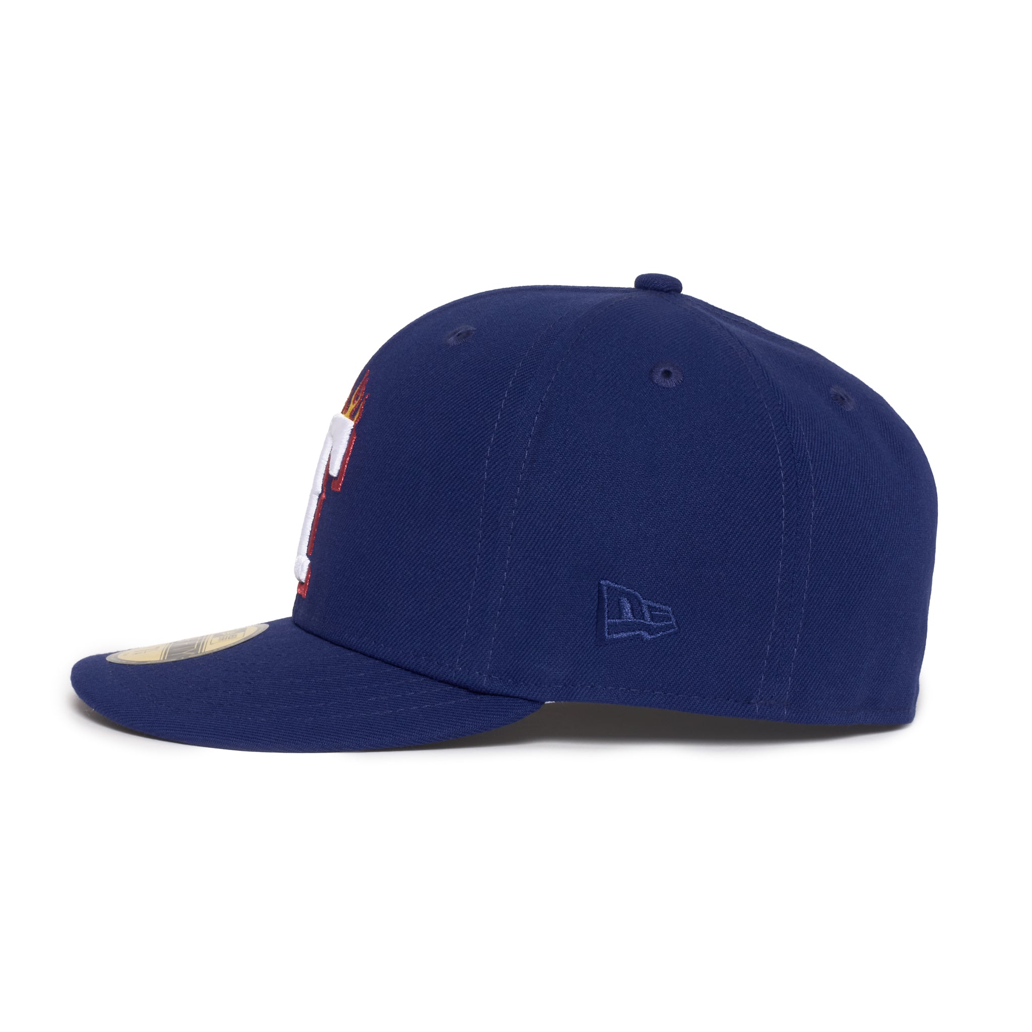 Texas Rangers Royal Flame Logo 2024 All Star Game