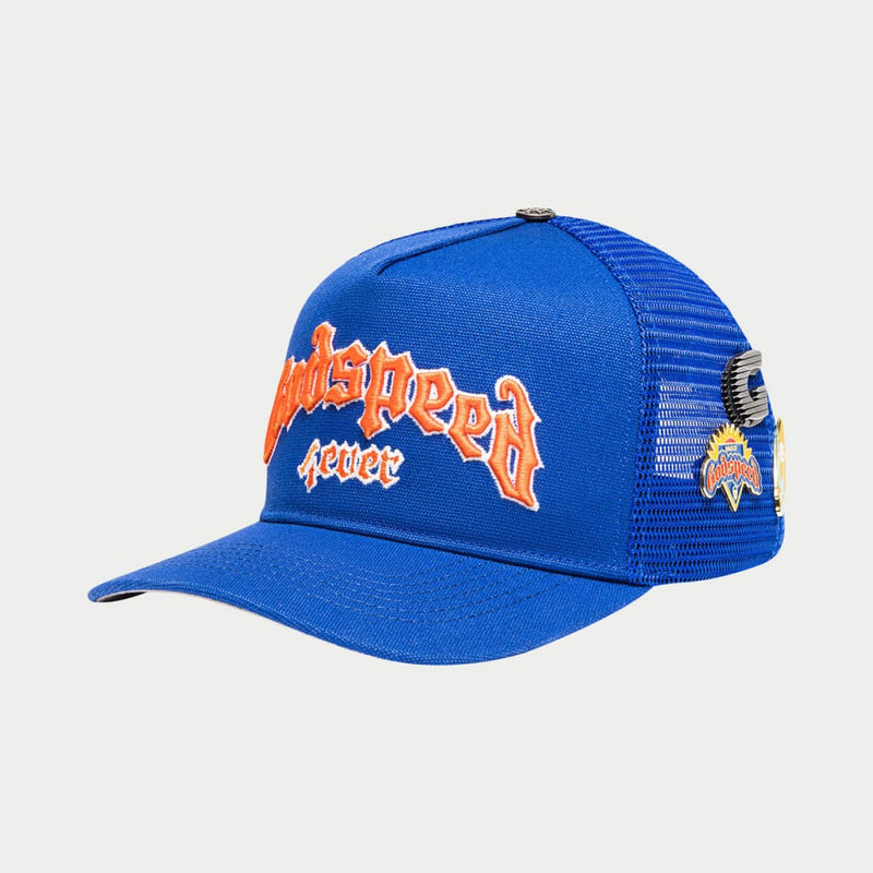 GODSPEED Forever Royal Blue & Orange Trucker Hat