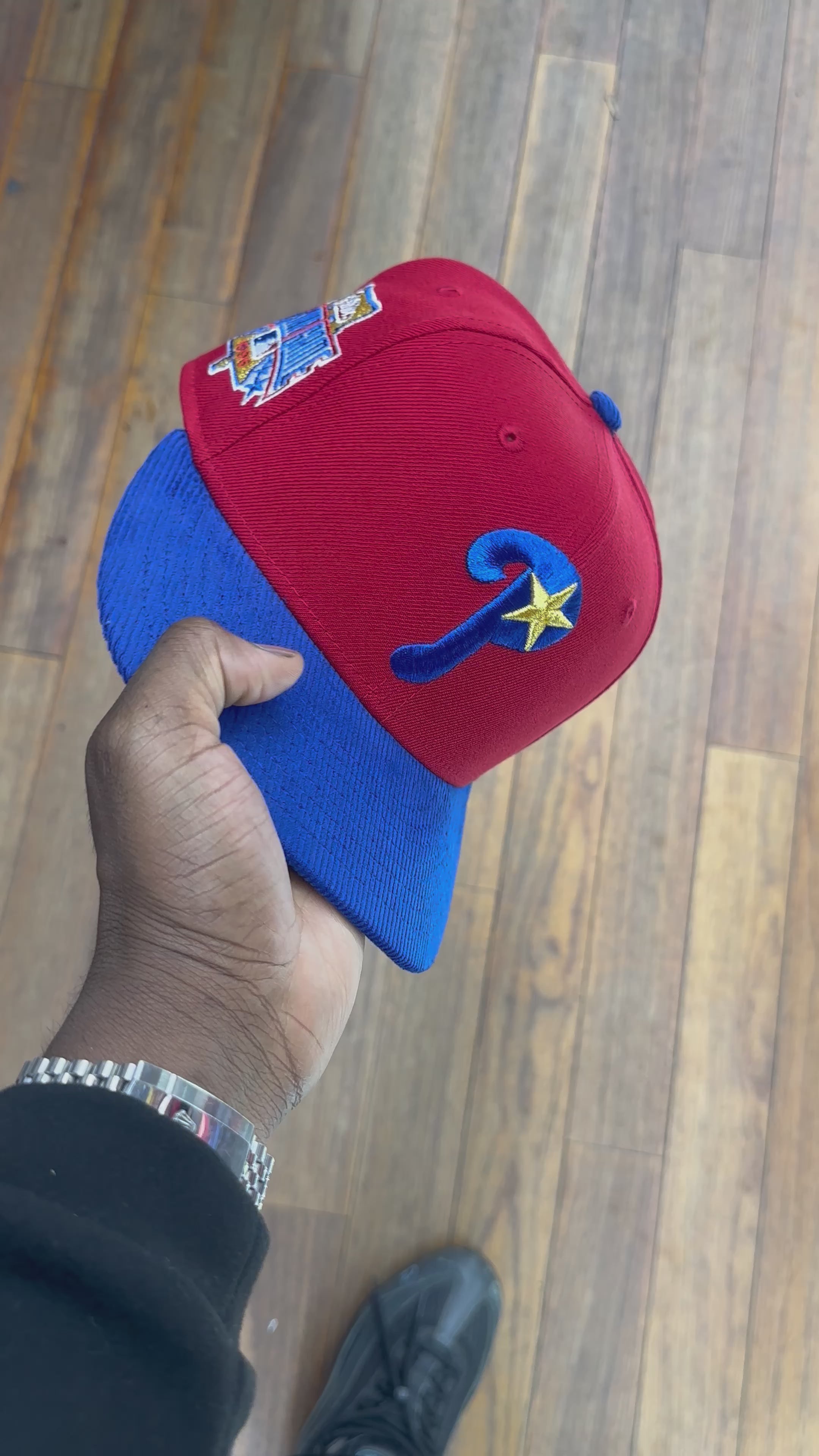 Philadelphia Phillies Red And Corduroy Royal 1996 ASG