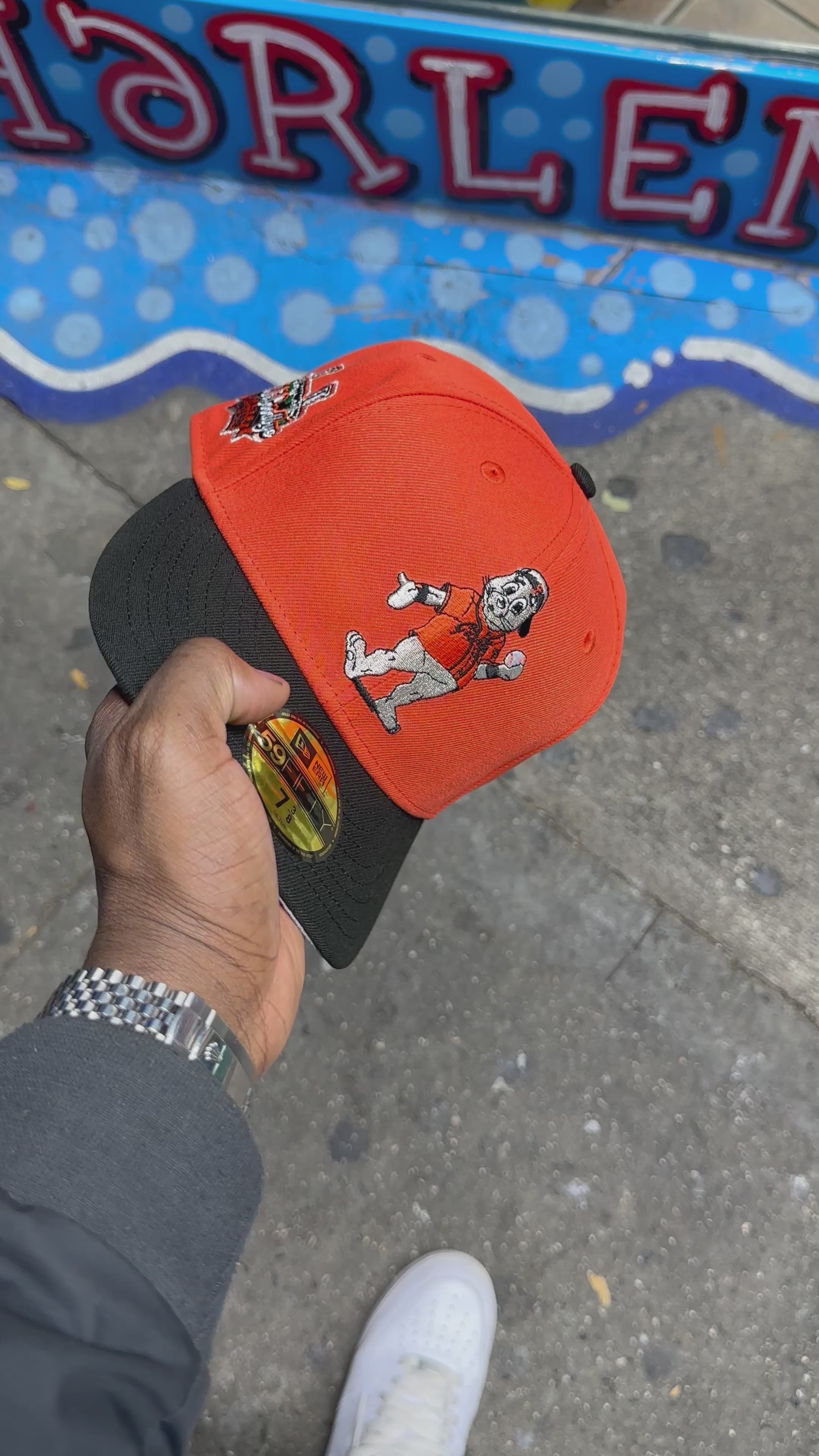 San Francisco Mascot Orange and Black