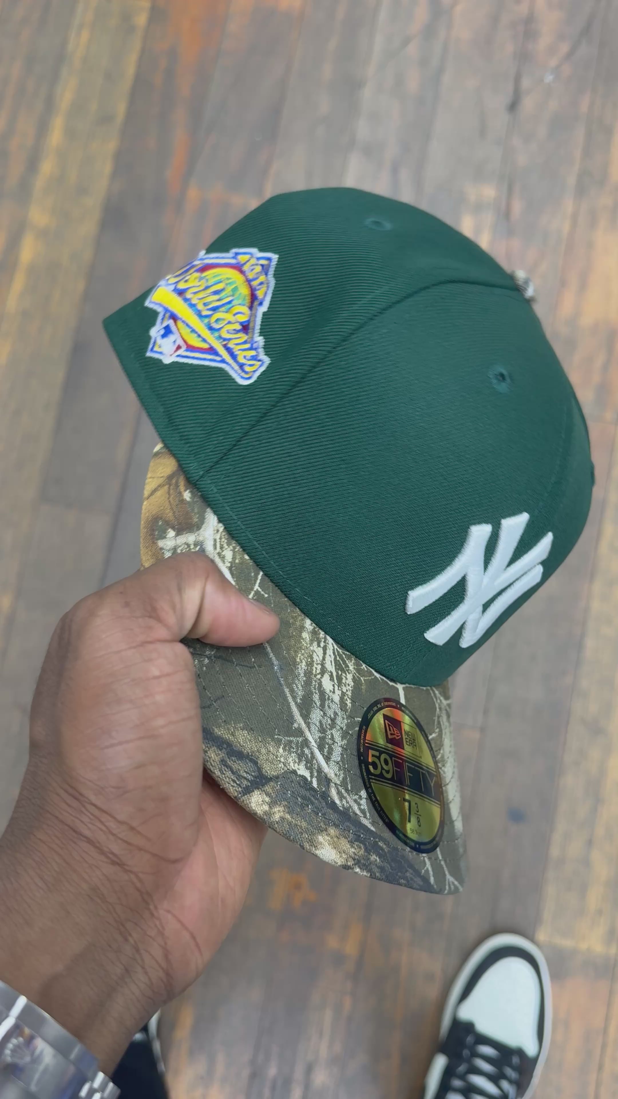 New York Yankees Green and Real Tree 1996 World Series