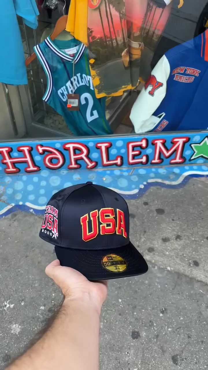 Team USA Basketball Navy Satin 2000 Olympics