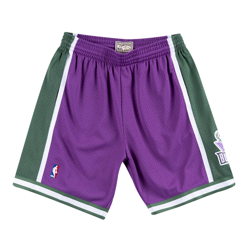 Milwaukee Bucks Purple & Green Shorts