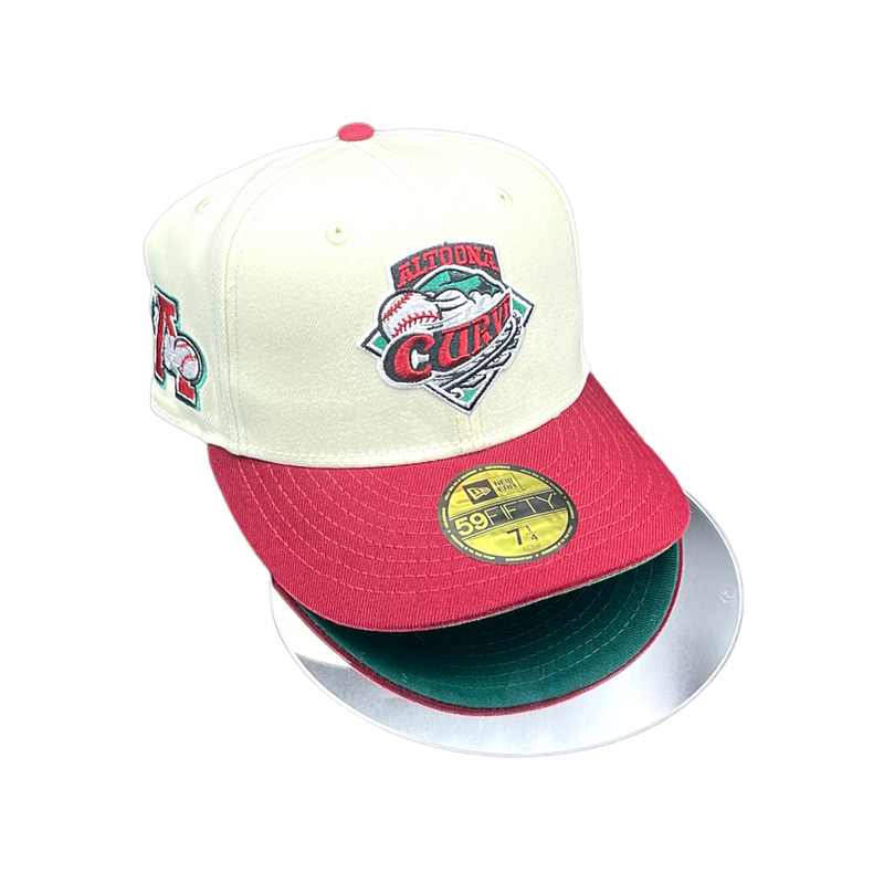 Altoona Curve Creame Chrome White & Burgundy