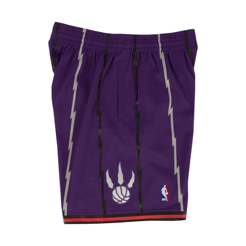 Toronto Raptors Purple Striped Shorts