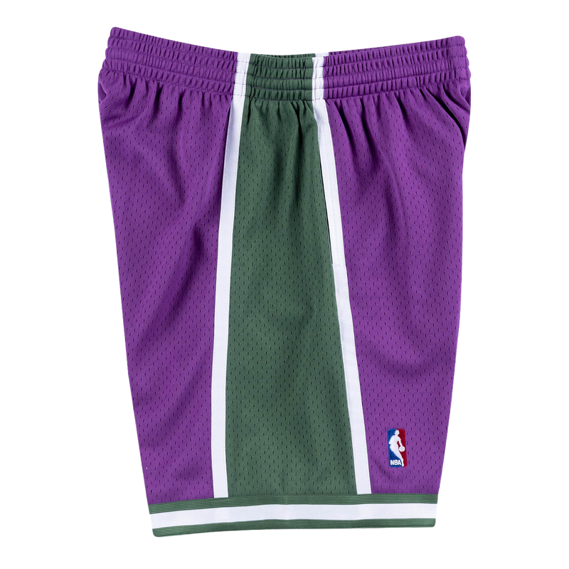 Milwaukee Bucks Purple & Green Shorts