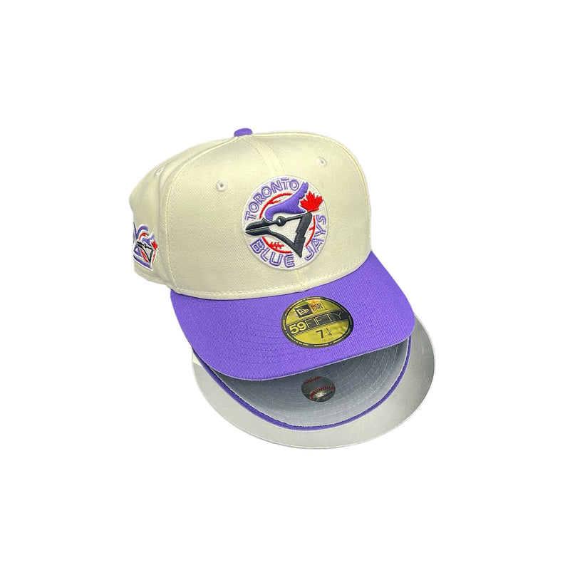 Toronto Blue Jays Creme Chrome White & Purple 20Th