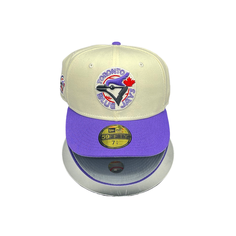 Toronto Blue Jays Creme Chrome White & Purple 20Th