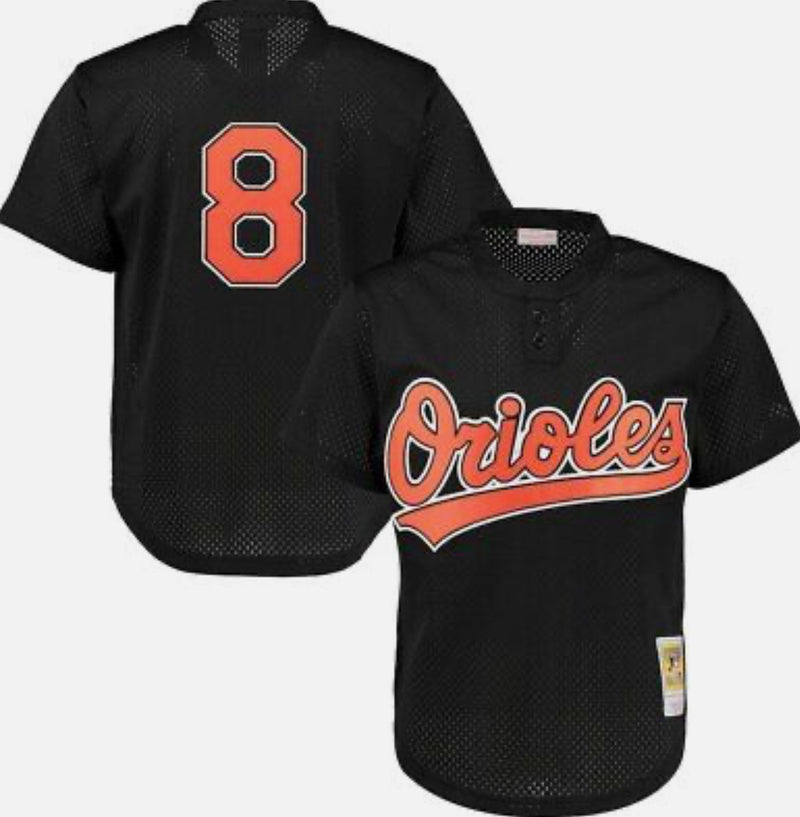 Baltimore Orioles Ripken Black Jersey 8