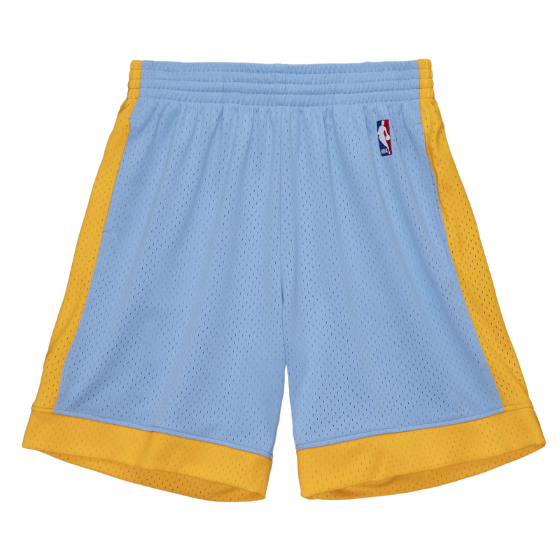 Los Angeles Lakers Sky & Yellow Shorts 2001