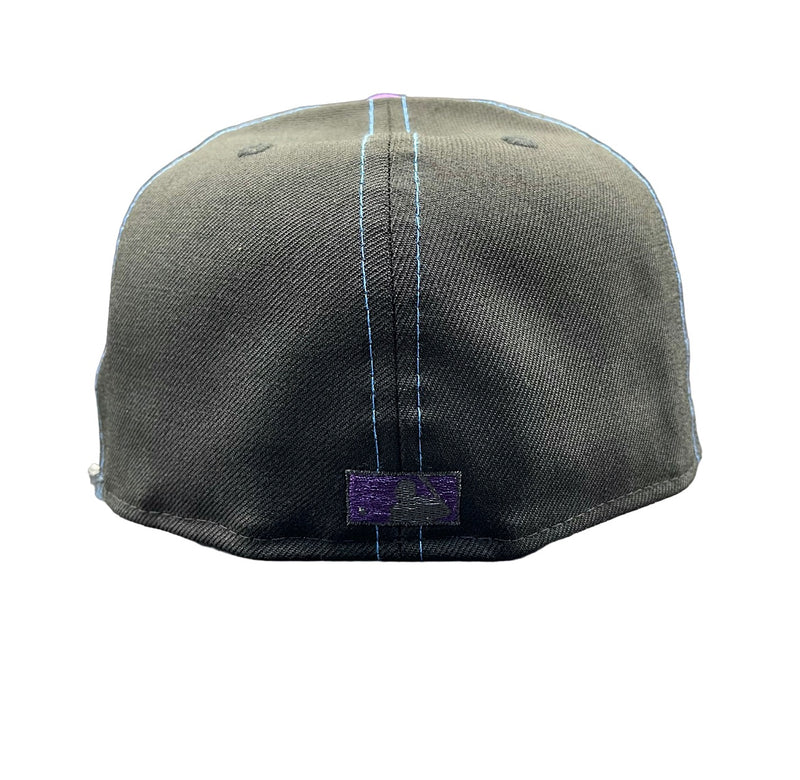 NY. YANKEES BLACK + PURPLE GREY UV