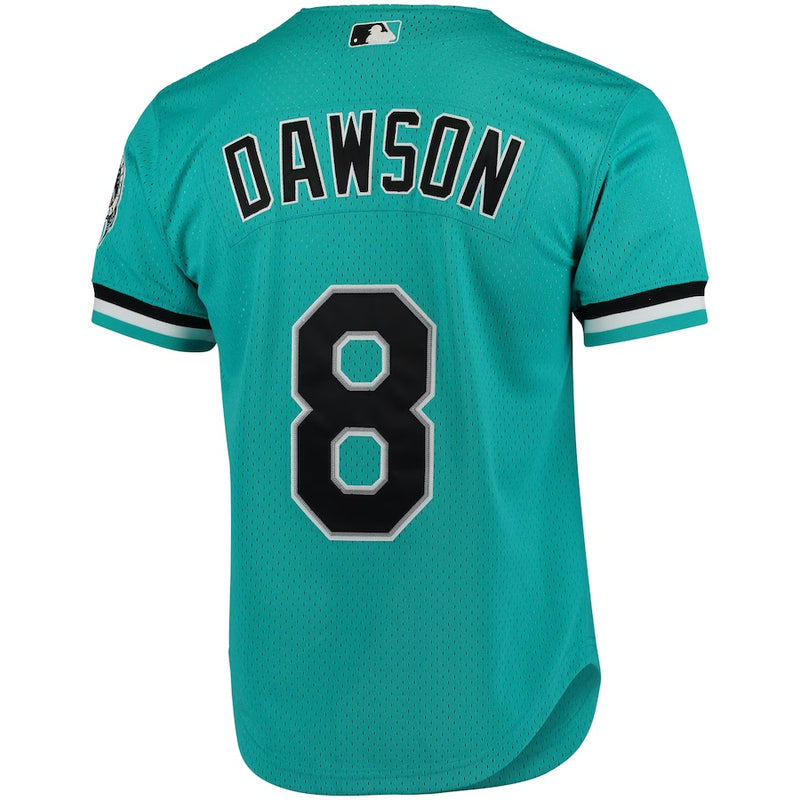 Florida Marlins Teal Jersey Dawson 8
