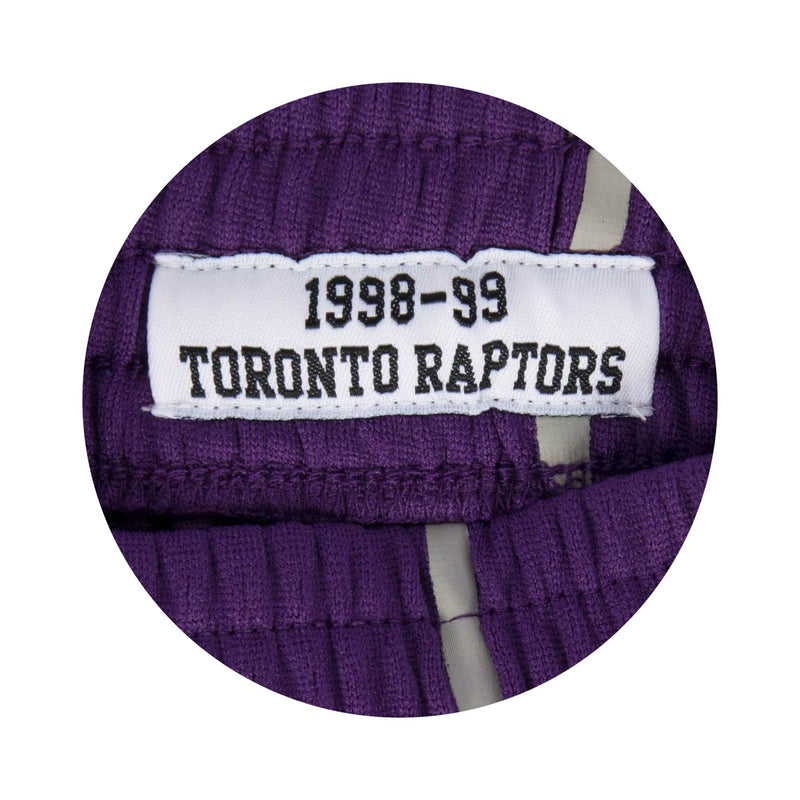 Toronto Raptors Purple Striped Shorts