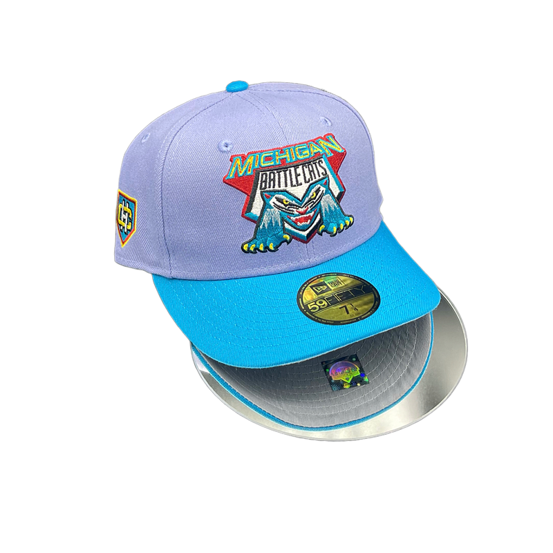 MICH. BATTLE CATS LAVENDER + TEAL