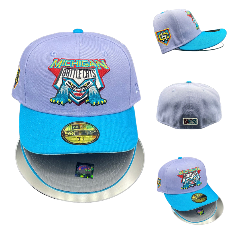 MICH. BATTLE CATS LAVENDER + TEAL