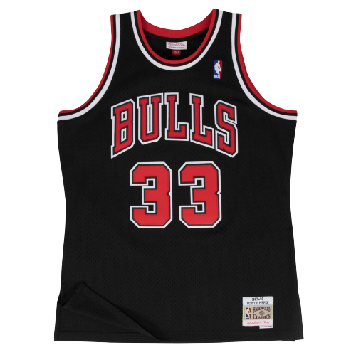 Chicago Bulls Black  Alter 97-98 Pippen