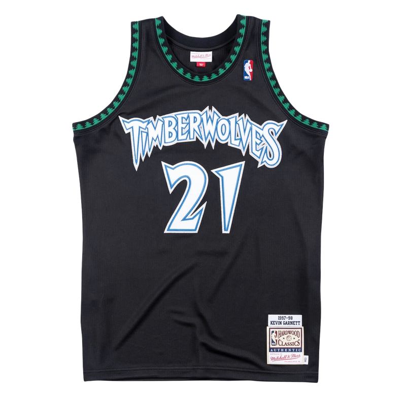 Minnesota Timberwolves Garnett Exclusive Authentic Jersey