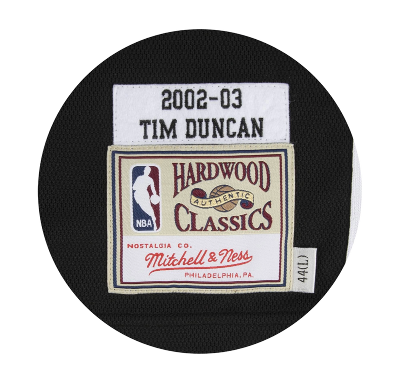 San Antonio Spurs 02-03 Duncan Exclusive Jersey